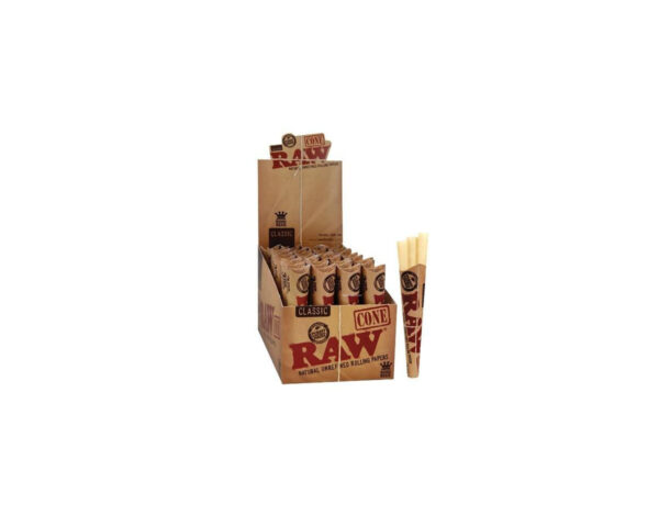 Papel cone ks slim (3 uds) display 32 raw