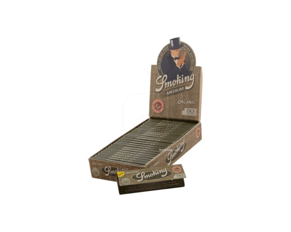 Papel organic 1 1/4 (25 libritos) smoking