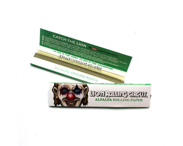Papel alfalfa 1 1/4 (25 u) lion rolling circus - Imagen 4