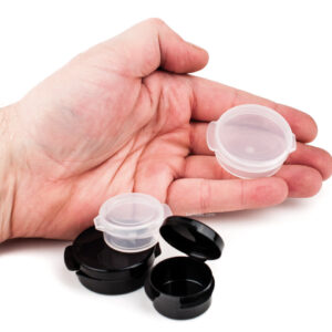 Bote 5 ml pe natural (1,5 x 2,5 cm)