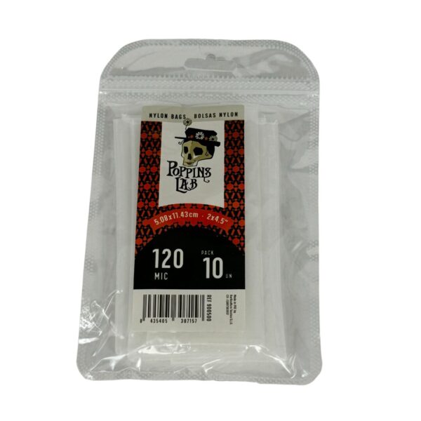 Bolsa nylon 15 mic 5x11cm (10 u) poppins lab - Imagen 8
