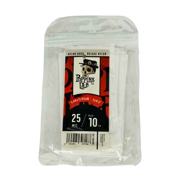 Bolsa nylon 15 mic 5x11cm (10 u) poppins lab - Imagen 4