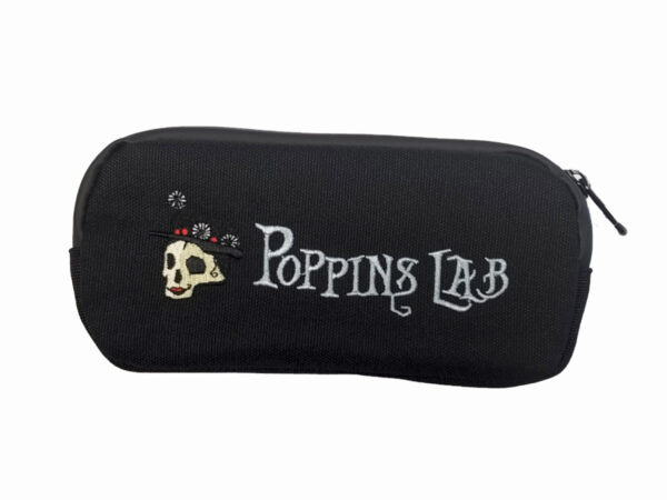 Monedero anti-olor pocket 17,5x8x2cm poppins lab (negro)