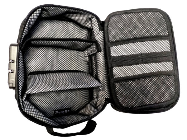 Neceser anti-olor loc 22.5x16x8,5cm poppins lab (negro) - Imagen 2