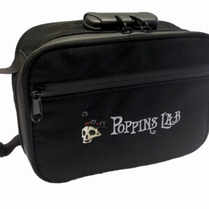 Neceser anti-olor loc 22.5x16x8,5cm poppins lab (negro)