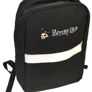 Mochila anti-olor lock 30x42x13cm poppins lab (negra)