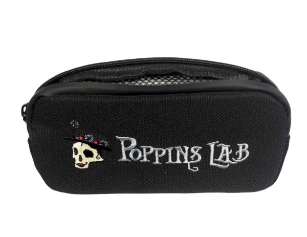 Monedero anti-olor pocket 17,5x8x2cm poppins lab (negro) - Imagen 2