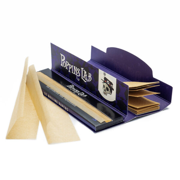 Papel brown ks slim + filtros 108mm 32 hojas poppin - Imagen 2