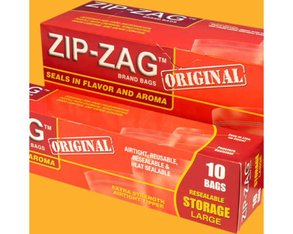 Bolsa l 10 u (1/4 kg) zip-zag - Imagen 6